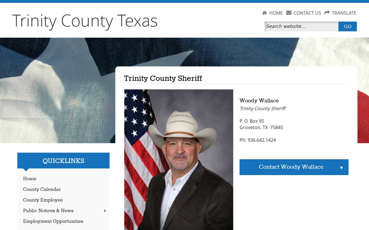 Trinity County sheriff's office